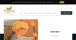 Desktop Screenshot of pegasuspublishers.com
